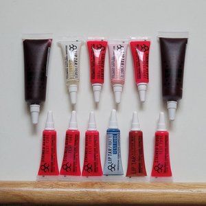 OCC Lip Tar & J. CATS Lip Paint Lot (12 Items)